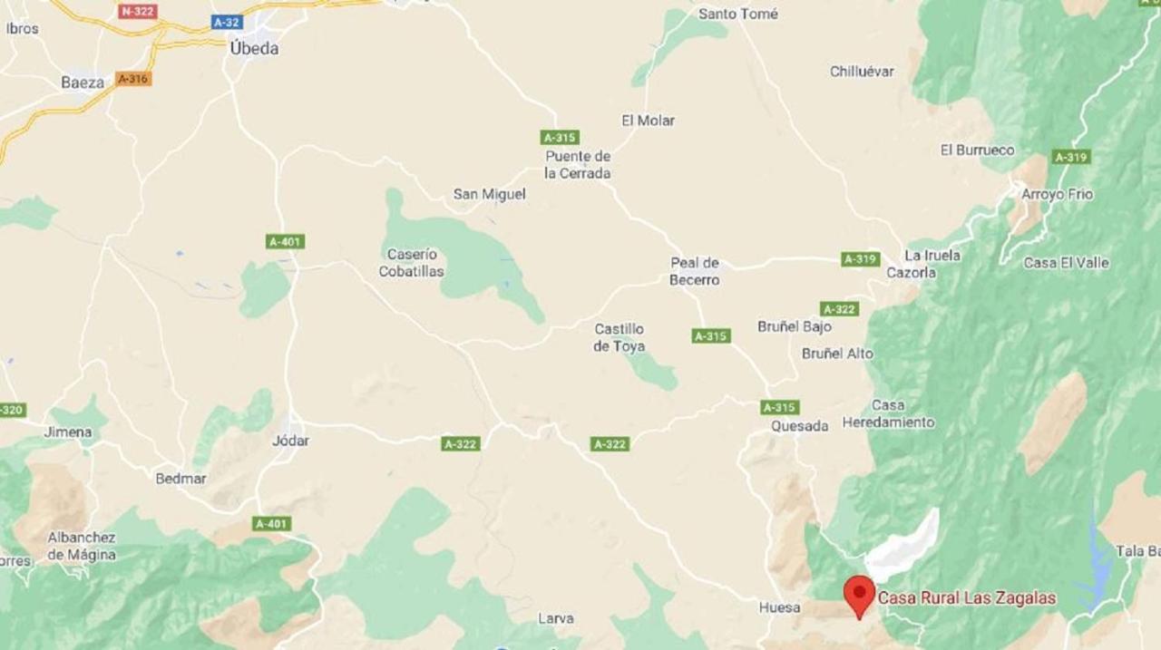 منزل الضيف Tiscar  في Alojamiento Rural Las Zagalas المظهر الخارجي الصورة